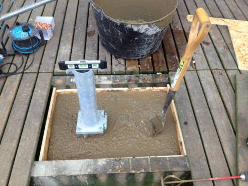 MDT In Ground Umbrella Base